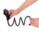 1X Steel Cable 90cm Spiral Security Lock Bike Cycle Bicycle Chain+2 Keys,a