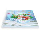 DIY Christmas Snowman Special Shaped Diamond Painting 50 Pages A4 Notebook
