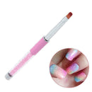 1pcs DIY Tools Pink Color UV Gel For Manicure Salon Styling Nail Art Brushe K3H1