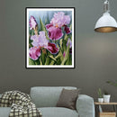 5D DIY Full Drill Diamond Painting Flower Cross Stitch Kit Wall Art (V384)