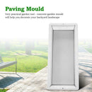 Garden Path Paving Moulds Reusable DIY Concrete Rectangle-shaped Stone Mold