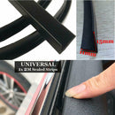 2M Fit Car Door Window Trim Edge Moulding Rubber Noise Weatherstrip Seal S KFV