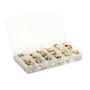 165PCS Nutserts Rivet Nuts Flange Rivnuts Zinc Plated Steel Nutsert M3-M RNL