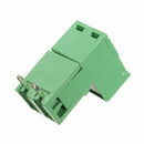 10 pcs 5.08mm Pitch 2Pin Plug-in Screw PCB Terminal Block Connector Right A