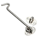 Stainless Steel Cabin Hook And Eye Latch Lock Shed Gate Door Catch Silent H P3O6