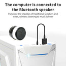 Bluetooth 5.0 Audio Transmitter Receiver USB Adapter Fit TV PC Car AUX Speaker