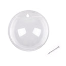 Wall Hanging Bubble Bowl Plant Fish Tank Aquarium Home Decor Transparent) SN9F