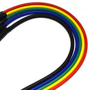 Resistance bands set (11 pieces), at home full-body trainer fitness bands set