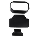 Set Black Sun Visor Instrument Panel and Rear Top Case Box Support Cushion