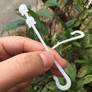 100pcs/lot Plastic Plants Clips Cherry Tomato Clips Support for Vegetable V