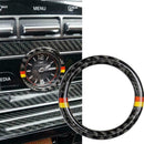Car Key Start Stop Interior Decor Circle Cover Car X9G6 Styling For Mercede V2R8
