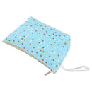 Portable Flower Floral Pen Bag Cosmetic Storage Travel Stationery Pouch (A) A