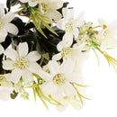 Artificial 6-Fork Daisy Flower Bouquet Wedding Party Home Garden Decor White