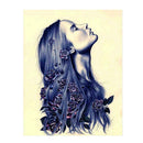 DIY 5D Diamond Embroidery Rose Woman Painting Cross Stitch Craft Home Decor