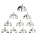 Set of 20 Bass Drum Claw Hook Replacement Parts for Drum Set Kit