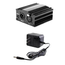 Universal 48V Phantom Power Supply Box for Condenser Microphones
