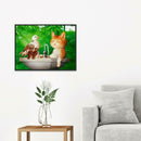 DIY Diamond Painting Cat Cross Stitch Rhinestone Embroidery Mosaic Kit