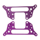 RC Car Truck Rear Shock Absorber Tower Purple for 1/10 HSP 94122 94123 2Pcs