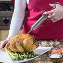 Grill Stainless Steel Meat Marinade Injector 2 oz Flavor Needle Cooking Syri Ew