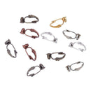 36 Pcs Clip-on Earring Converter Component 19x6x9mm for Non-Pierced Ears 6