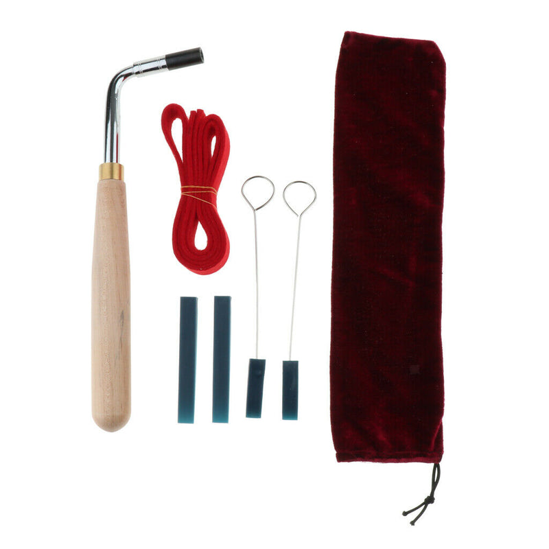 6Pcs Piano Tuning Tools Kit Lever Hammer Mute Stop Sound Tool Piano Parts