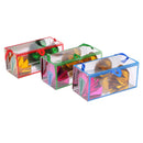 1 Set Appearing Flower Boxes + Paper Bag for Magician Beginner Street Magic Show