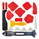 18Pcs Caulking Tool Kit, Caulking Tools Silicone Sealant Finishing Tool Gro