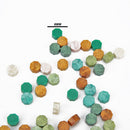 100pcs Retro Sealing Wax Grain Octagon Fire Painting Pill Stamping Envelope