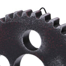 12cm Rustic Industrial Wooden Wall Hanging Gear for Home Restaurant Decor
