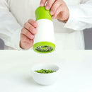 Herb Grinder Spice Mill Parsley Shredder Chopper Vegetable Cutter Kitche EPS