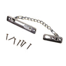 Stainless Steel Door Chain Guard Safety Lock Bolt Swing Bar Home