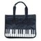 Piano Keys Wear Resistant Shoulder Bag Oxford Cloth Music Capacity Student