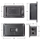 Equalizer Active Pickup Battery Case Replacement for Electric Bass Guitar