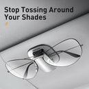 Baseus Car Sun Visor Sunglasses Clip Receipt Card Holder Auto Interior Organizer