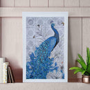 5D DIY Special Shaped Diamond Painting Peafowl Cross Stitch Embroidery Kits