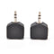 2X Audio 3.5mm Jack Male to Double AUX Female Headphone Y Splitters Adapters ES
