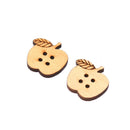 100x/Set Natural Wood Mix Cotton Animal 2 Holes Buttons DIY Craft Decoration OZ