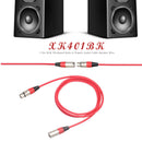3 Pin XLR Male to Female Extension Cord Cable Audio Wire Microphone Amplifier