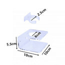 Light Saber Acrylic Stand Wall Mounted Upright Display Holder Storage Rack Clear