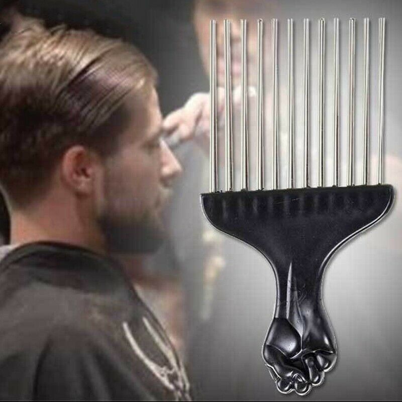 Barber Tangle Hair Brush Flat Comb Dye Color Flattoper Crew Cut Cropped Oil M5F2