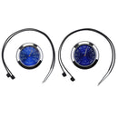 2X Decent Motorcycle Bike Handlebar Thermometer Hygrometer Meter Waterproof