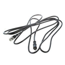 Black 3 Meters RCA to BNC Male Connector Video Cable for CCTV Camera