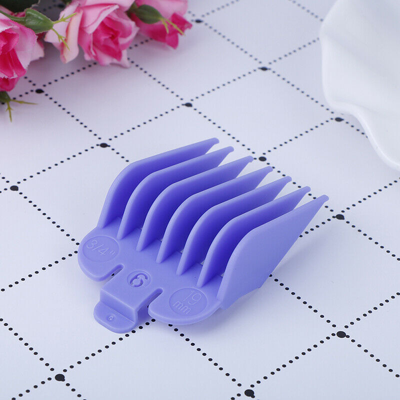 8xUniversal Hair Clipper Limit Comb Attachment Size Barber Replacement with C BX