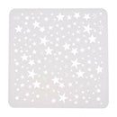 Star Theme Hollow Lace Ruler Embossing Template DIY Photo Album Draw Tool