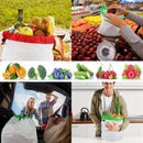 16 Pcs Reusable Produce Bags Premium Eco-Friendly Net Bags Washable Eco Fri