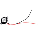 5 Pcs DC 3-24V 85dB Sound Electronic Buzzer Alarm Black 23 x 12mm