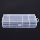 17.5*9.2*3cm 5Compartments Fishing Lure Bait Hook Tackle Storage Box Case