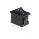 5x Three Position Toggle Switch KCD2 203 6P 6A/250VAC 10A/125VAC Rocker Switch Z