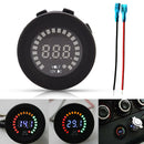 12V 4.2A USB Power Car Auto Voltmeter Voltage Charger Socket Lighter Adapter