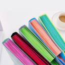 2pcs Multi-Layer Folder Document Bag Organizer Expandable Paper Holder